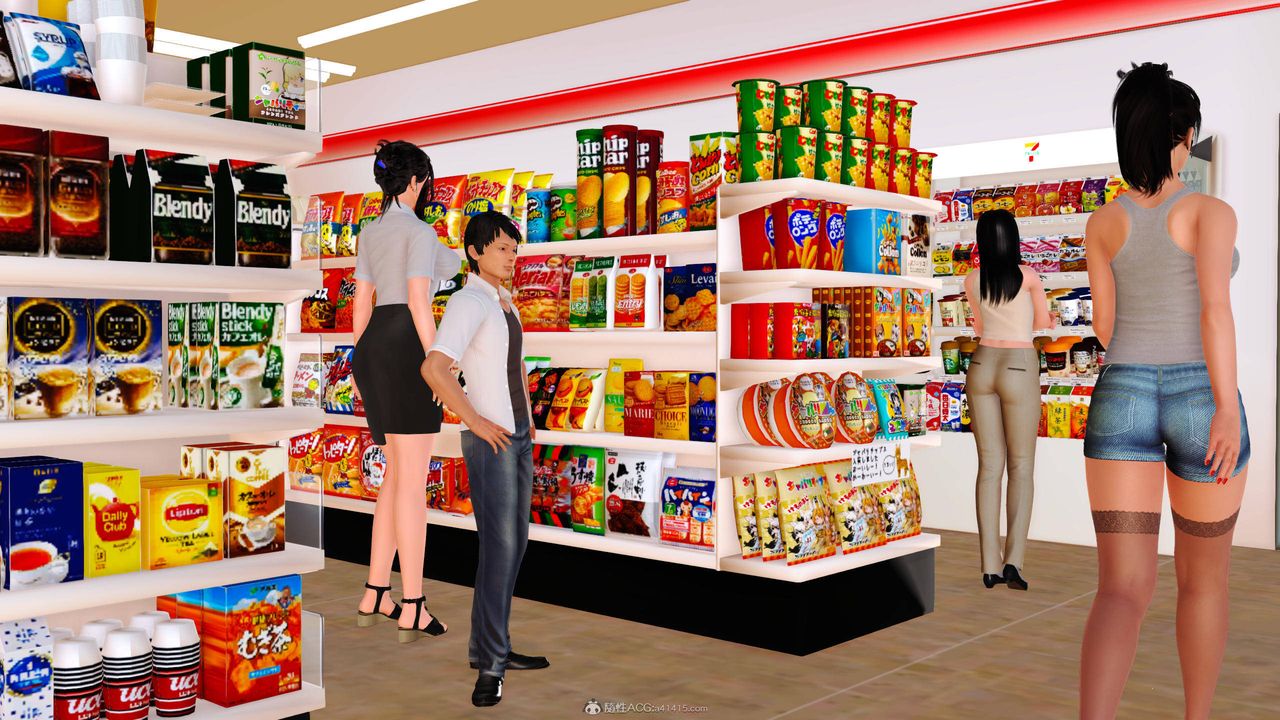 [3D]沈淪的媽媽柳淑第07話