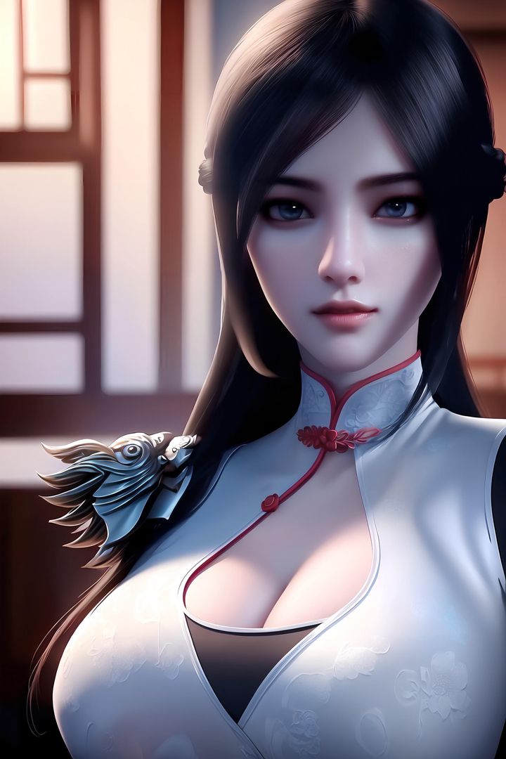 [AI绘画]国漫女主-阿七.蔷薇.高瑶.小舞.云曦.应天王后.美杜莎第02话