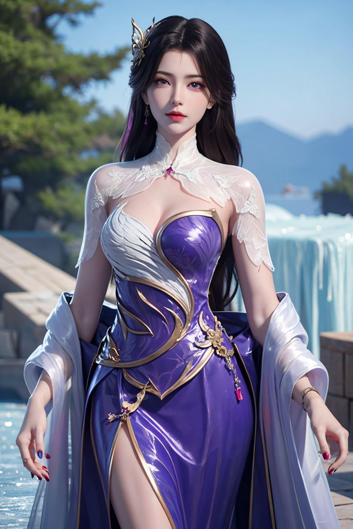 [AI绘画]国漫女主-阿七.蔷薇.高瑶.小舞.云曦.应天王后.美杜莎第05话