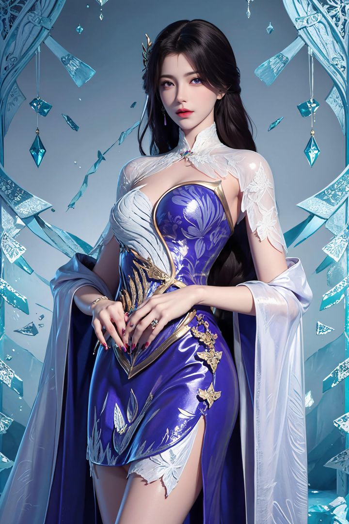 [AI绘画]国漫女主-阿七.蔷薇.高瑶.小舞.云曦.应天王后.美杜莎第06话