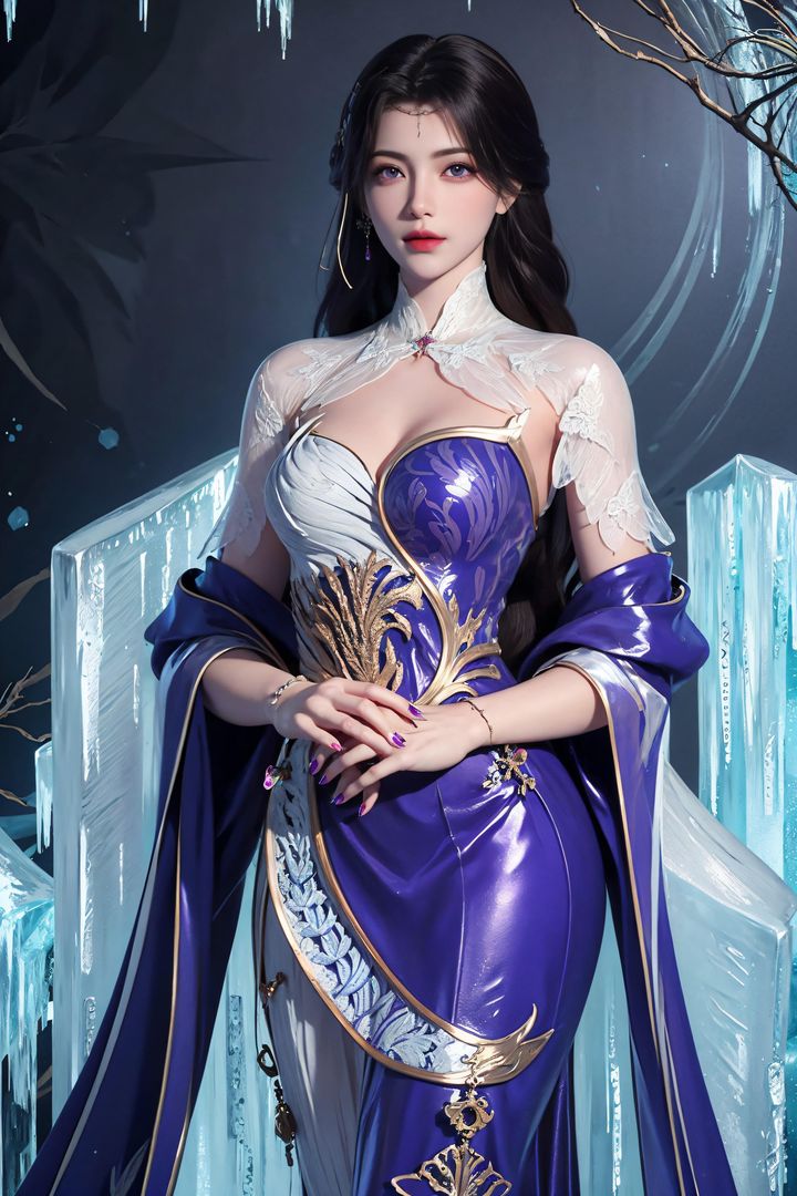 [AI绘画]国漫女主-阿七.蔷薇.高瑶.小舞.云曦.应天王后.美杜莎第06话