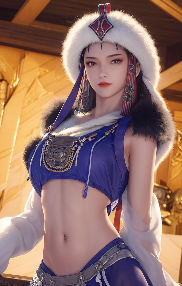 [AI绘画]国漫女主-阿七.蔷薇.高瑶.小舞.云曦.应天王后.美杜莎第06话