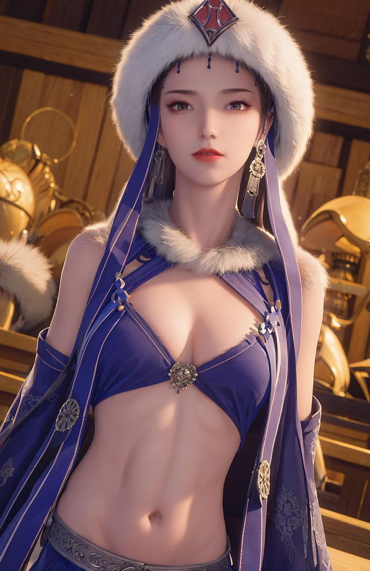 [AI绘画]国漫女主-阿七.蔷薇.高瑶.小舞.云曦.应天王后.美杜莎第06话