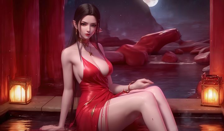 [AI绘画]国漫女主-阿七.蔷薇.高瑶.小舞.云曦.应天王后.美杜莎第07话