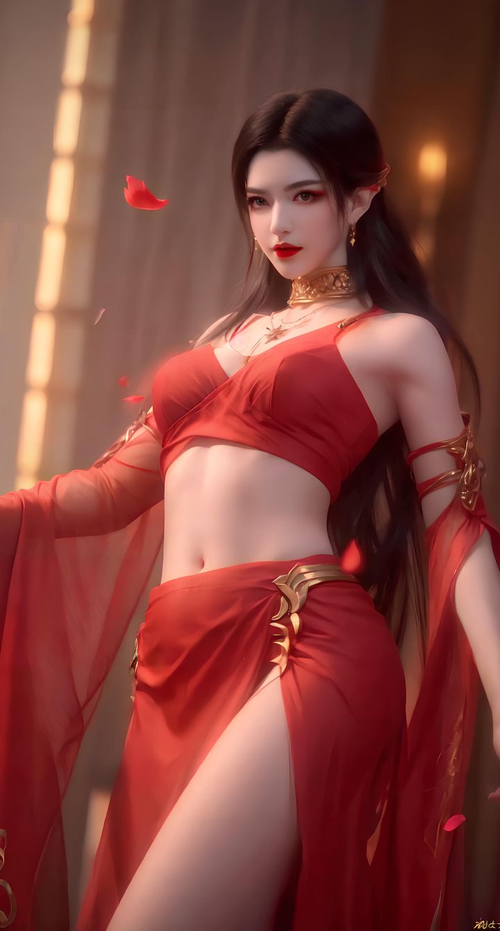 [AI绘画]国漫女主-阿七.蔷薇.高瑶.小舞.云曦.应天王后.美杜莎第08话