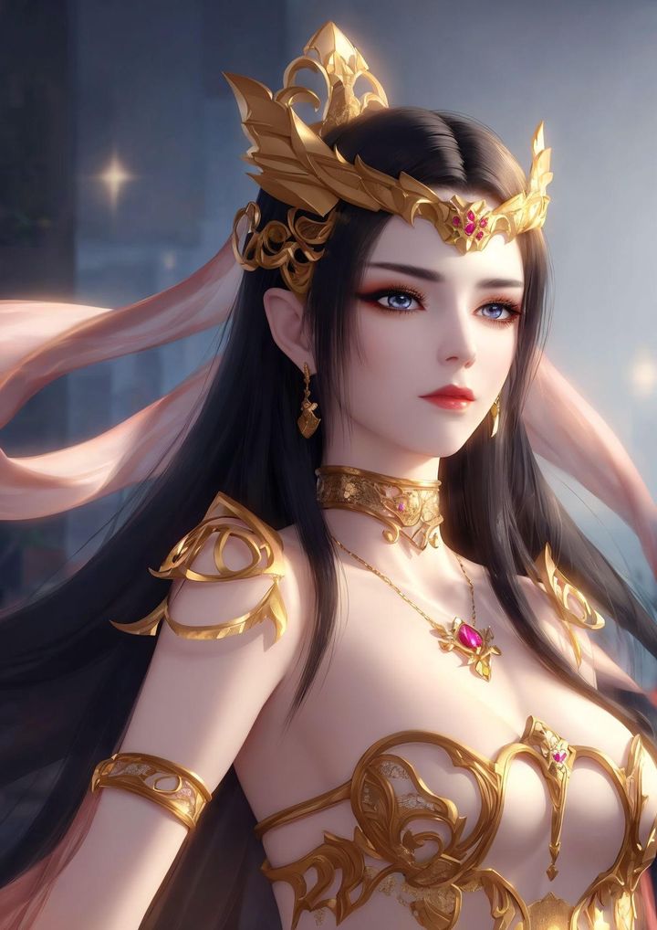 [AI繪畫]國漫女主-阿七.薔薇.高瑤.小舞.雲曦.應天王後.美杜莎第08話