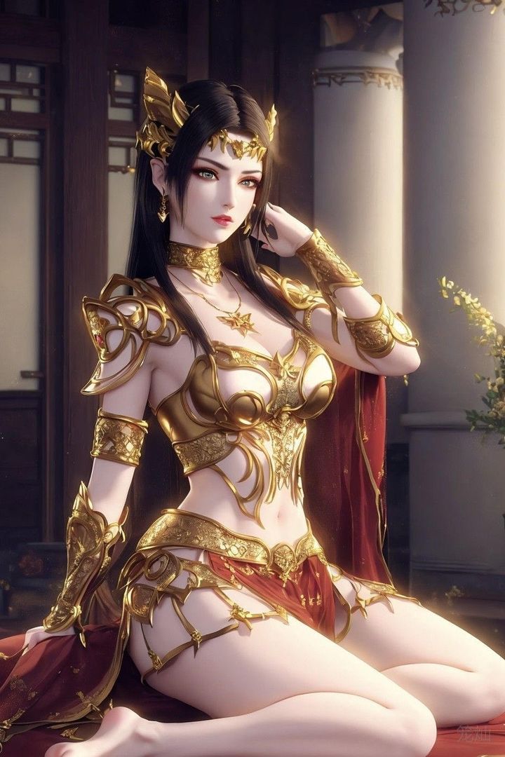 [AI绘画]国漫女主-阿七.蔷薇.高瑶.小舞.云曦.应天王后.美杜莎第08话