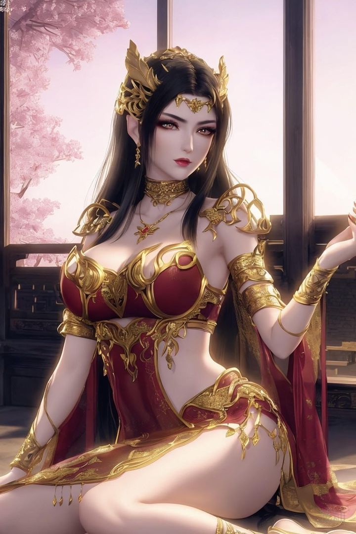 [AI绘画]国漫女主-阿七.蔷薇.高瑶.小舞.云曦.应天王后.美杜莎第08话