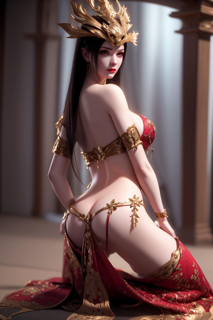 [AI繪畫]國漫女主-阿七.薔薇.高瑤.小舞.雲曦.應天王後.美杜莎第09話