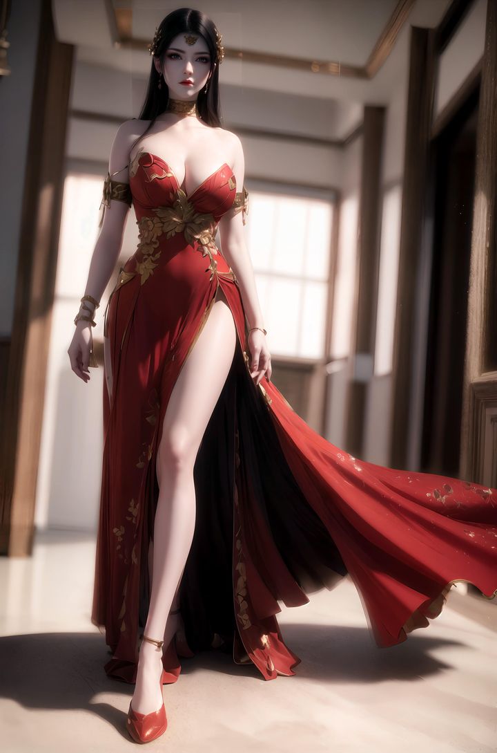 [AI绘画]国漫女主-阿七.蔷薇.高瑶.小舞.云曦.应天王后.美杜莎第09话