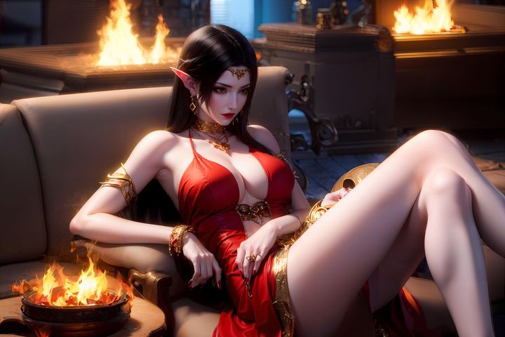 [AI绘画]国漫女主-阿七.蔷薇.高瑶.小舞.云曦.应天王后.美杜莎第10话