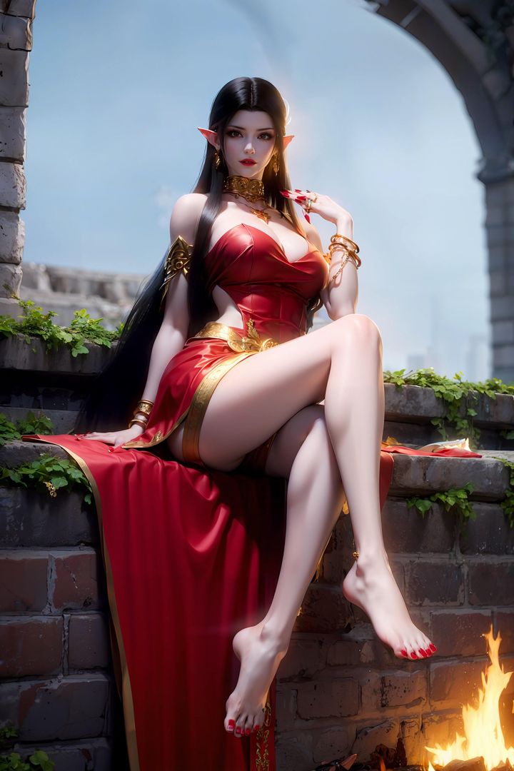 [AI绘画]国漫女主-阿七.蔷薇.高瑶.小舞.云曦.应天王后.美杜莎第10话