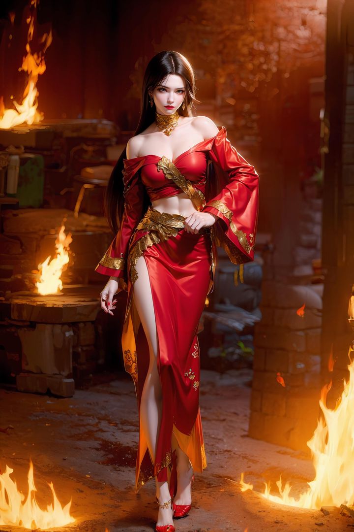 [AI繪畫]國漫女主-阿七.薔薇.高瑤.小舞.雲曦.應天王後.美杜莎第10話