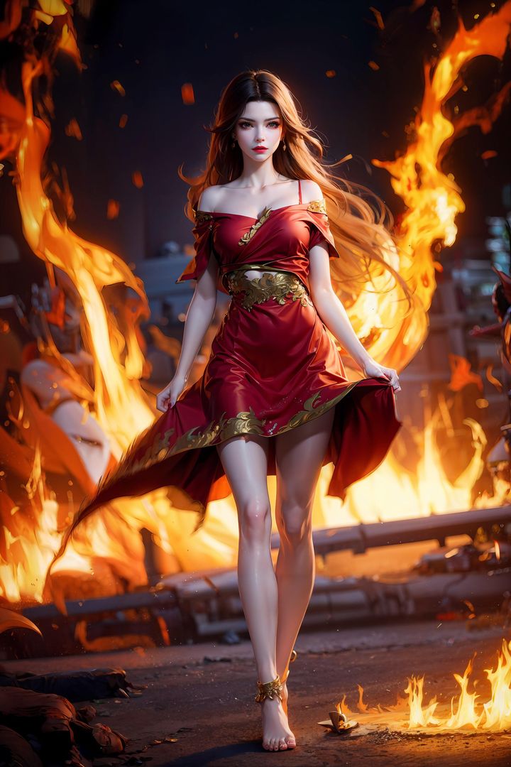 [AI绘画]国漫女主-阿七.蔷薇.高瑶.小舞.云曦.应天王后.美杜莎第10话