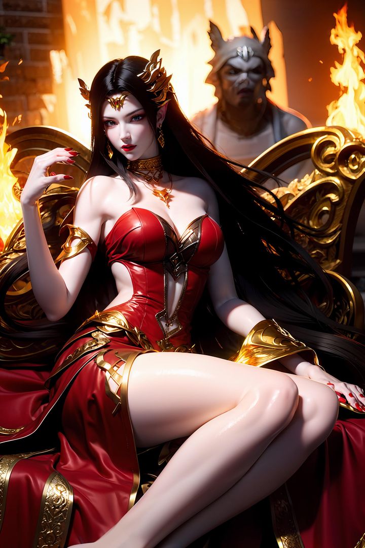 [AI繪畫]國漫女主-阿七.薔薇.高瑤.小舞.雲曦.應天王後.美杜莎第10話