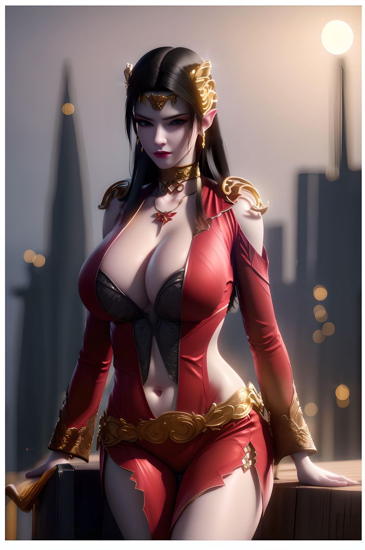 [AI绘画]国漫女主-阿七.蔷薇.高瑶.小舞.云曦.应天王后.美杜莎第13话-最终话