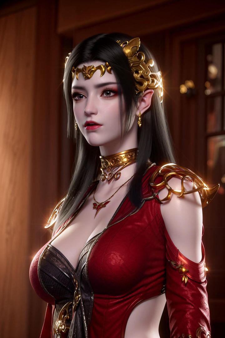 [AI绘画]国漫女主-阿七.蔷薇.高瑶.小舞.云曦.应天王后.美杜莎第13话-最终话