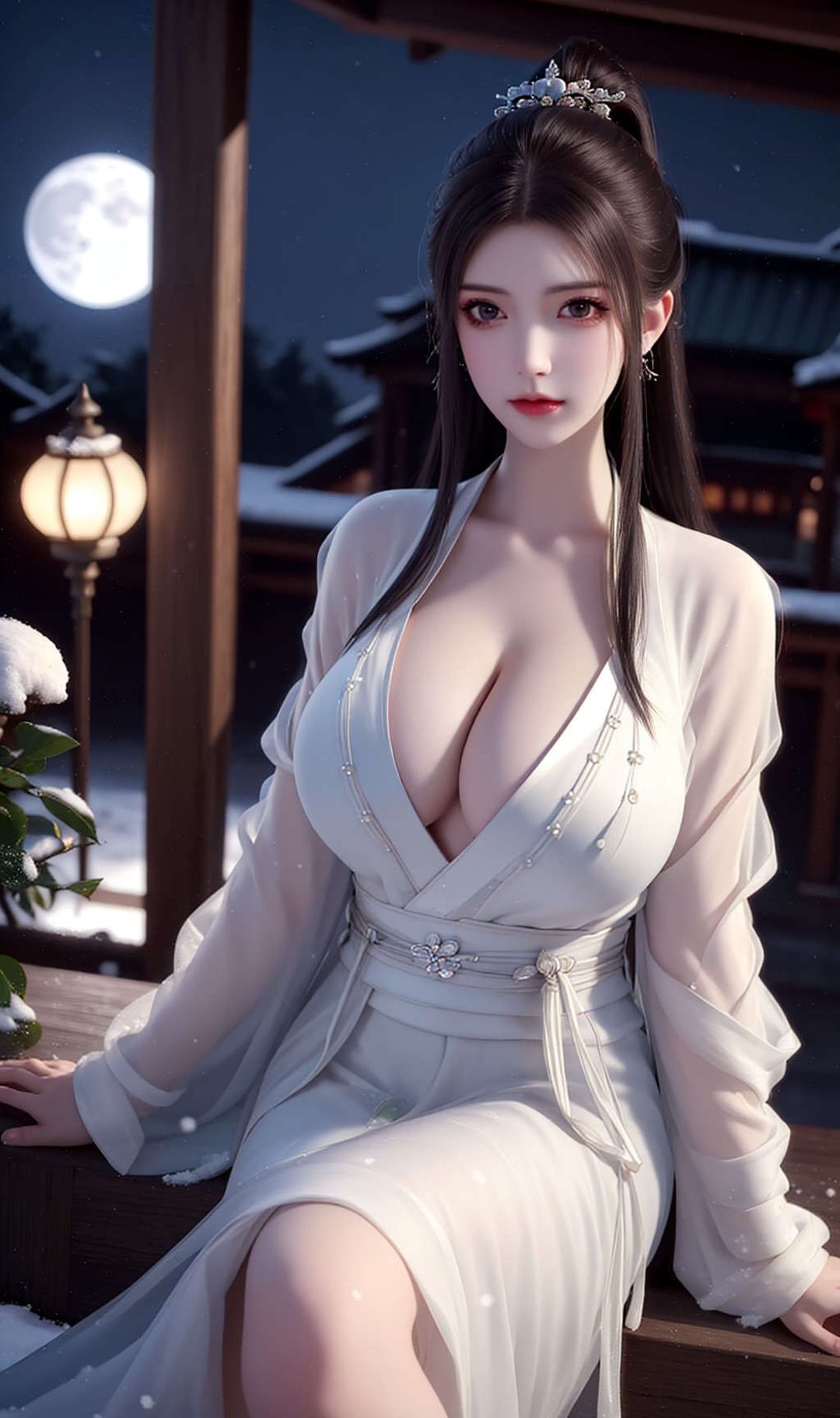 [AI繪畫]國漫女主-蘇檀兒.媚兒.聖采兒.奉眠.宋嫣.方清雪.柳菲.流風霜.白龍.荷光者.陳櫻兒.韓月.須靈犀v3第08話