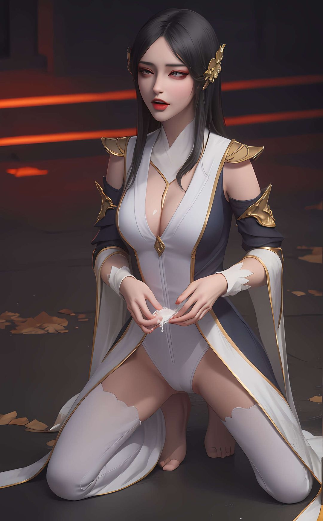 [AI繪畫]國漫女主-蘇檀兒.媚兒.聖采兒.奉眠.宋嫣.方清雪.柳菲.流風霜.白龍.荷光者.陳櫻兒.韓月.須靈犀v3第08話