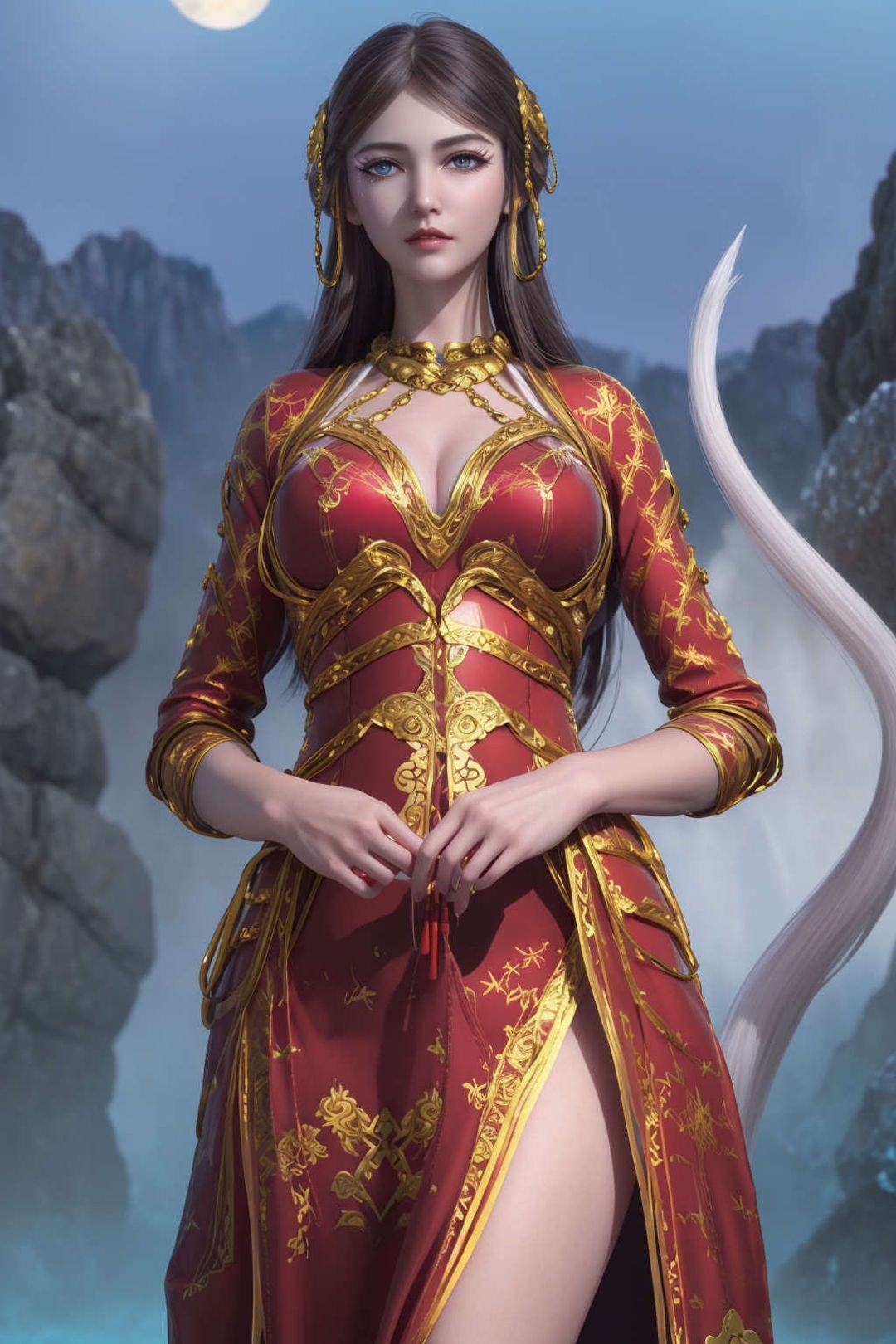 [AI绘画]国漫女主-苏檀儿.媚儿.圣采儿.奉眠.宋嫣.方清雪.柳菲.流风霜.白龙.荷光者.陈樱儿.韩月.须灵犀v3第10话