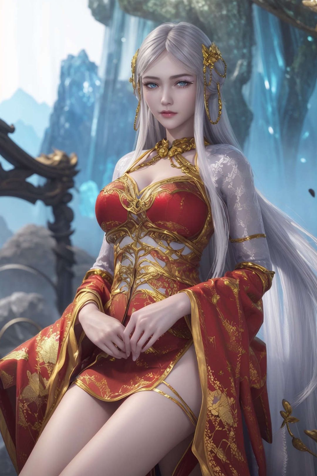 [AI繪畫]國漫女主-蘇檀兒.媚兒.聖采兒.奉眠.宋嫣.方清雪.柳菲.流風霜.白龍.荷光者.陳櫻兒.韓月.須靈犀v3第10話