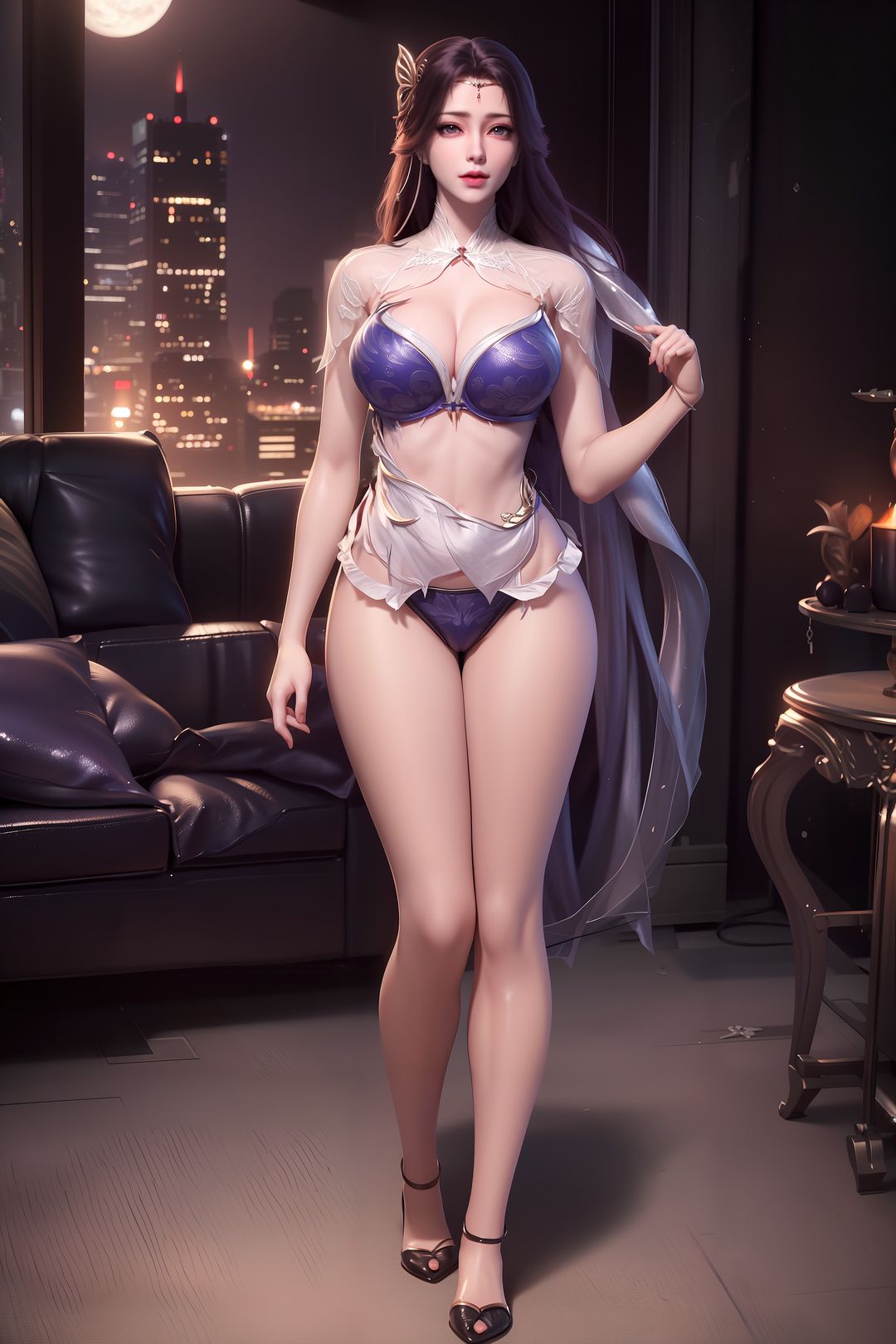 [AI繪畫]國漫女主.薑立.雲曦.元瑤.南宮婉.妍麗.媚兒.方清雪.李寒衣.流風霜.狠人大帝.紅凰.白冰嵐第03話