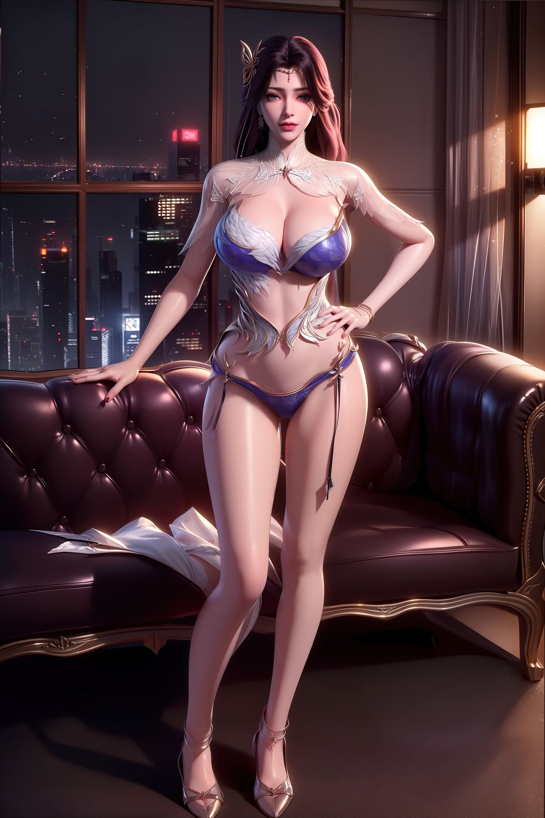 [AI繪畫]國漫女主.薑立.雲曦.元瑤.南宮婉.妍麗.媚兒.方清雪.李寒衣.流風霜.狠人大帝.紅凰.白冰嵐第03話