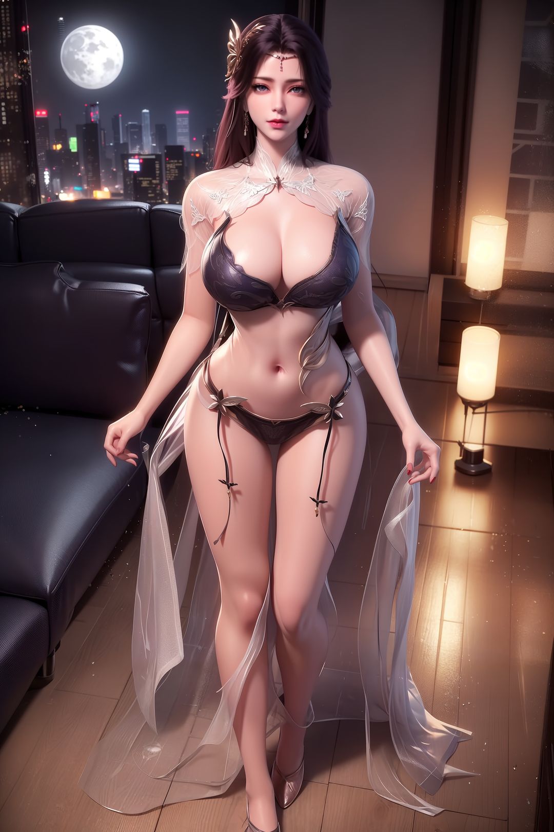 [AI绘画]国漫女主.姜立.云曦.元瑶.南宫婉.妍丽.媚儿.方清雪.李寒衣.流风霜.狠人大帝.红凰.白冰岚第03话