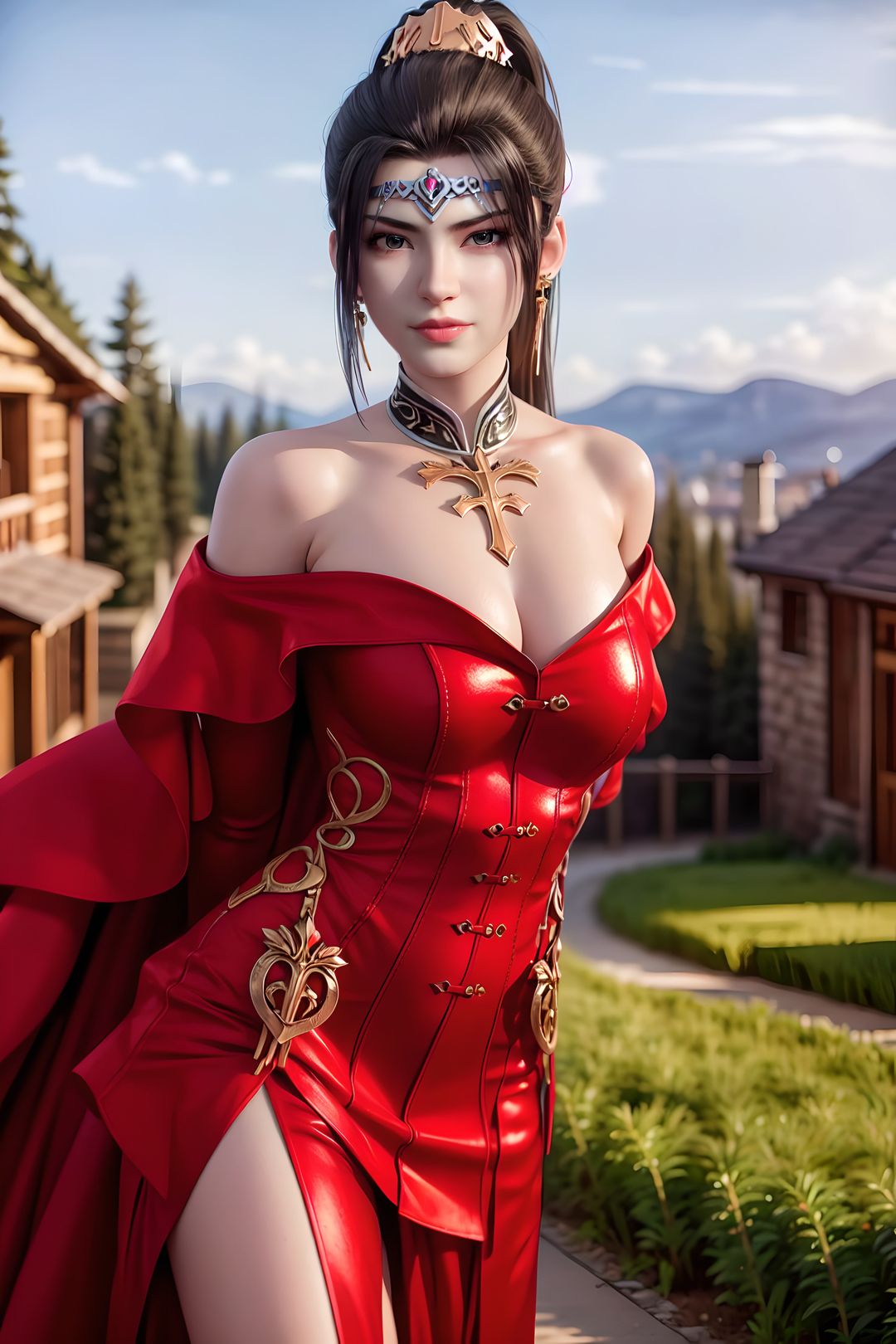 [AI绘画]国漫女主.姜立.云曦.元瑶.南宫婉.妍丽.媚儿.方清雪.李寒衣.流风霜.狠人大帝.红凰.白冰岚第08话