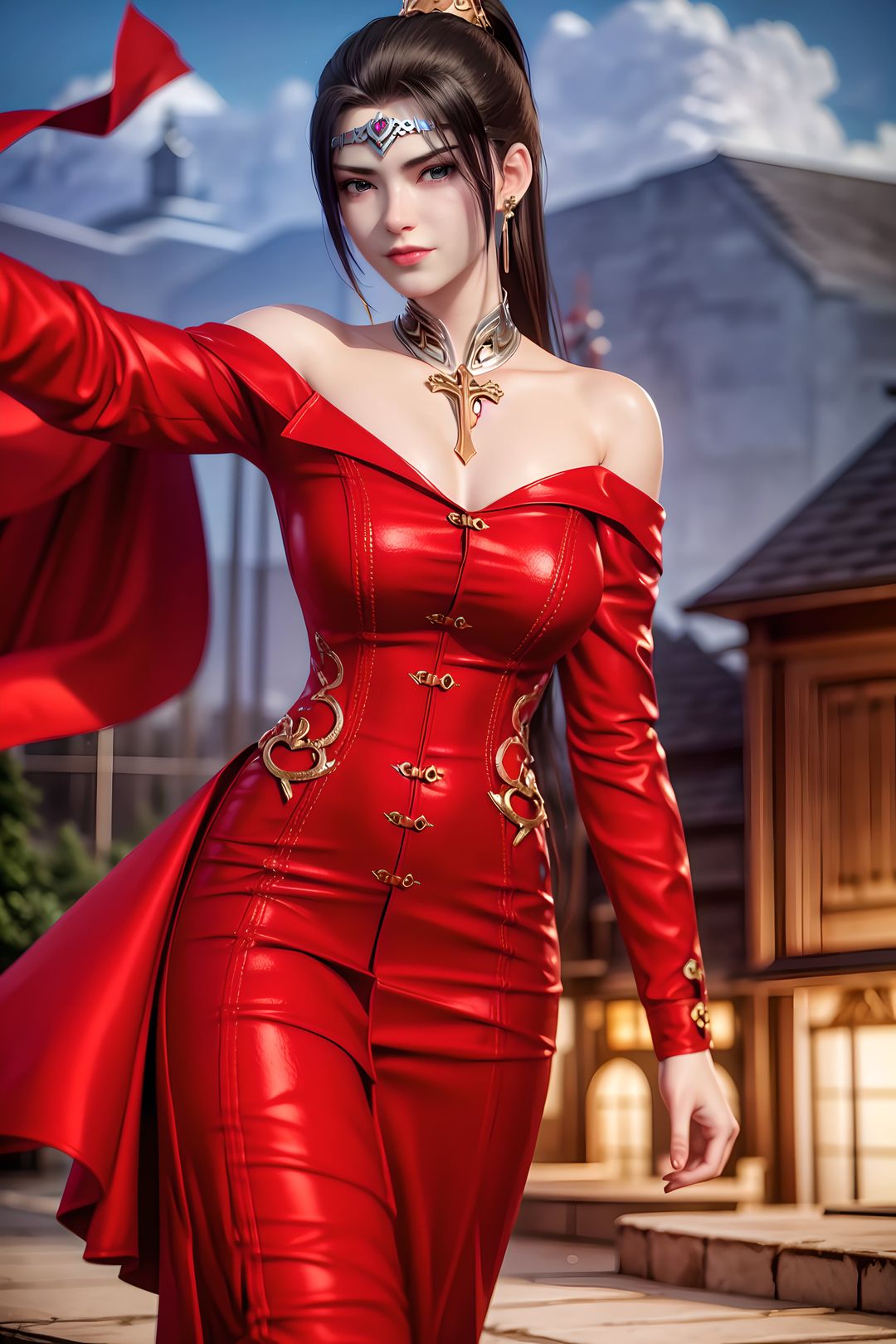 [AI绘画]国漫女主.姜立.云曦.元瑶.南宫婉.妍丽.媚儿.方清雪.李寒衣.流风霜.狠人大帝.红凰.白冰岚第08话