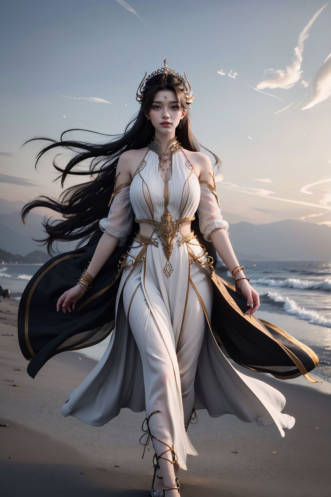 [AI绘画]国漫女主.姜立.云曦.元瑶.南宫婉.妍丽.媚儿.方清雪.李寒衣.流风霜.狠人大帝.红凰.白冰岚第09话