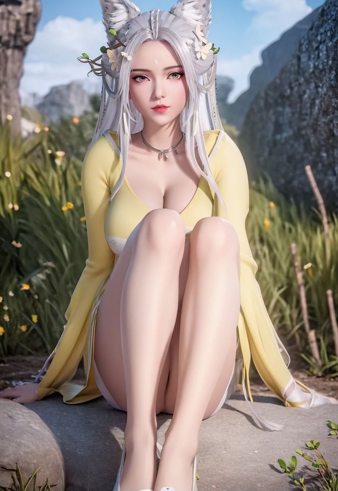 [AI绘画]国漫女主.姜立.云曦.元瑶.南宫婉.妍丽.媚儿.方清雪.李寒衣.流风霜.狠人大帝.红凰.白冰岚第10话-最终话