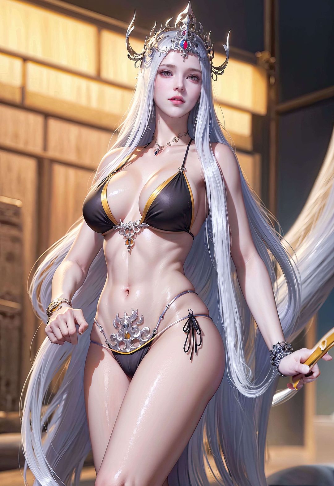 [AI绘画]国漫女主-将臣.姬凝霜.焰灵姬.云韵.天狐仙子.小舞.月姬.波赛西.海女斗罗.美杜莎.若林.熏儿.蚩梦.鹤追第06话