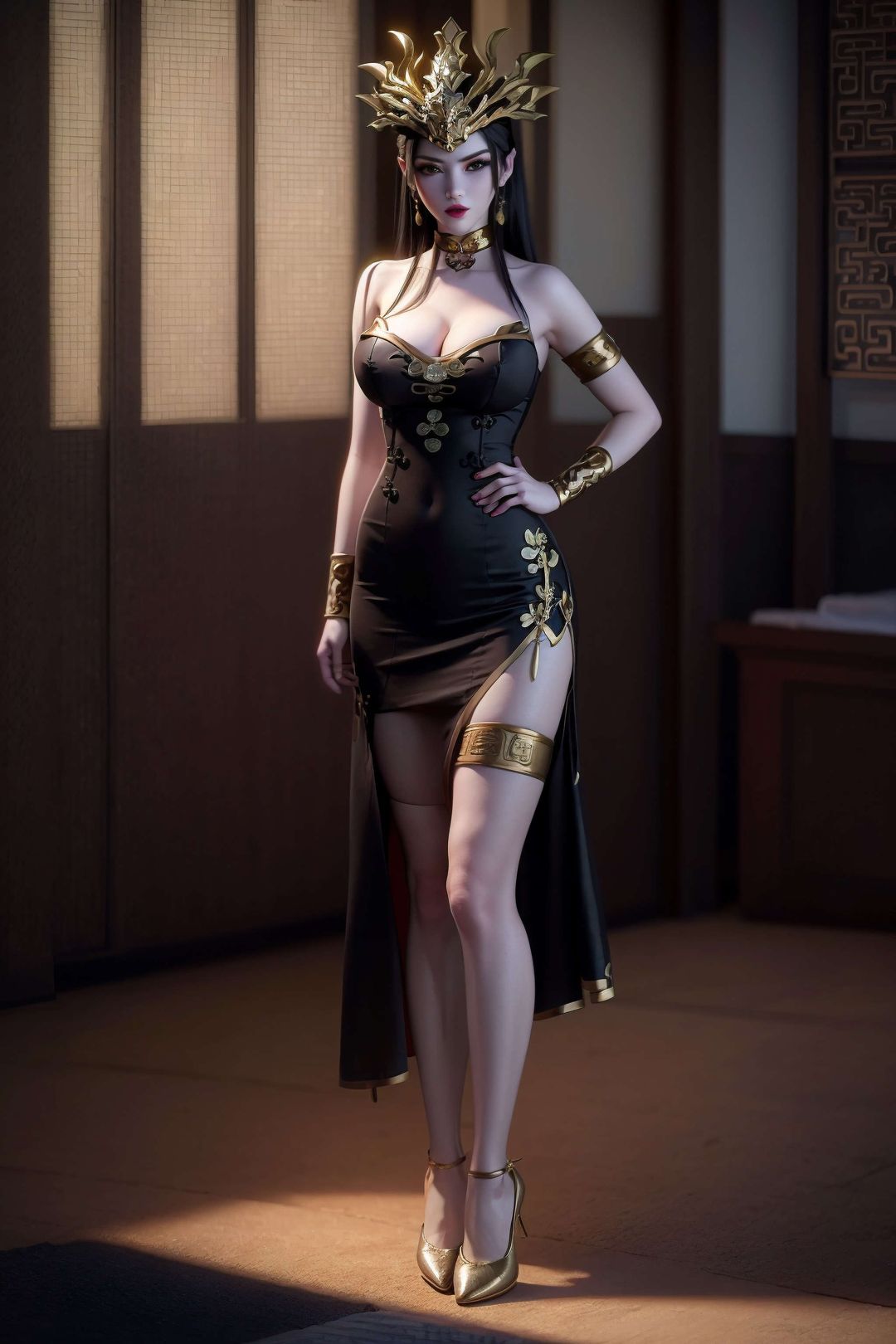 [AI绘画]国漫女主-将臣.姬凝霜.焰灵姬.云韵.天狐仙子.小舞.月姬.波赛西.海女斗罗.美杜莎.若林.熏儿.蚩梦.鹤追第07话