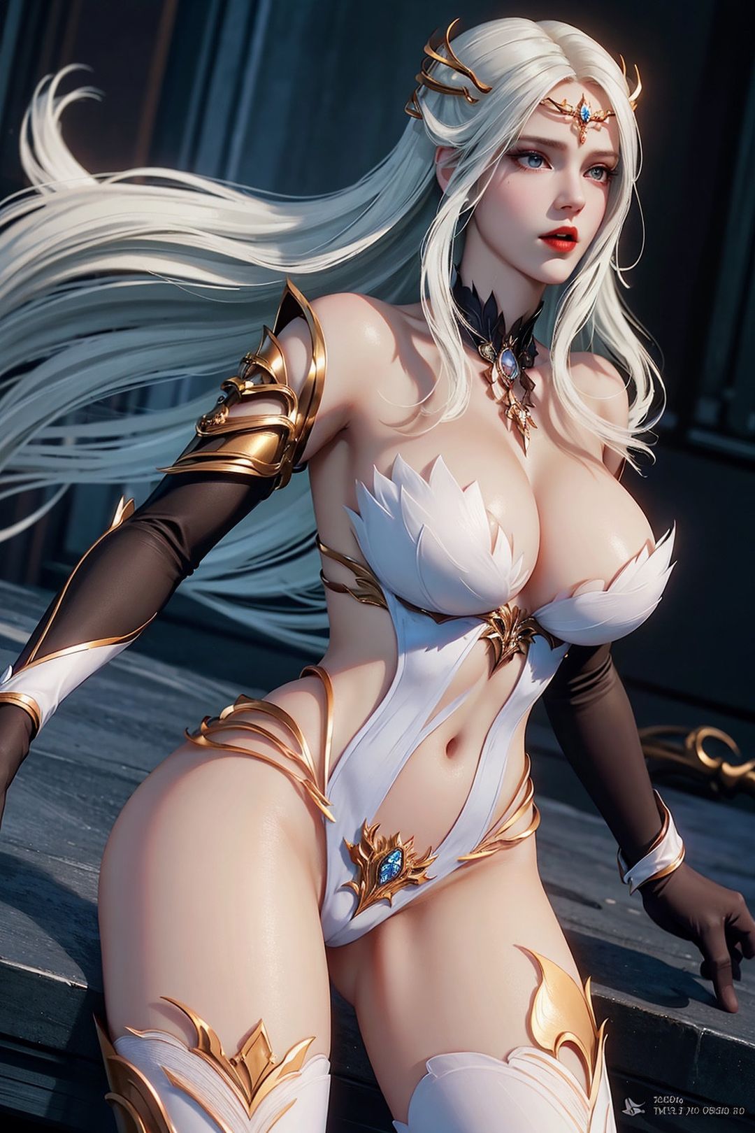 [AI绘画]国漫斗罗大陆女主-小舞.千仞雪.白沈香.胡列娜.波赛西.朱竹清.宁荣荣.阿银第07话