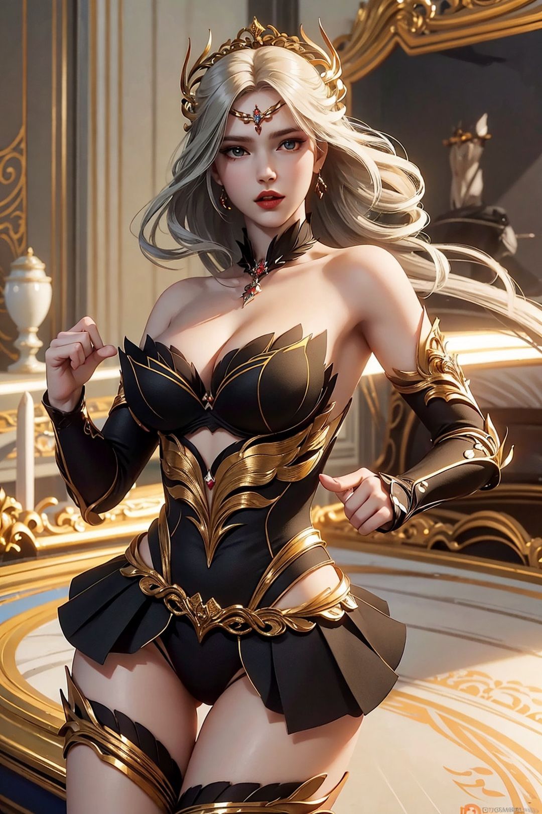 [AI绘画]国漫斗罗大陆女主-小舞.千仞雪.白沈香.胡列娜.波赛西.朱竹清.宁荣荣.阿银第07话