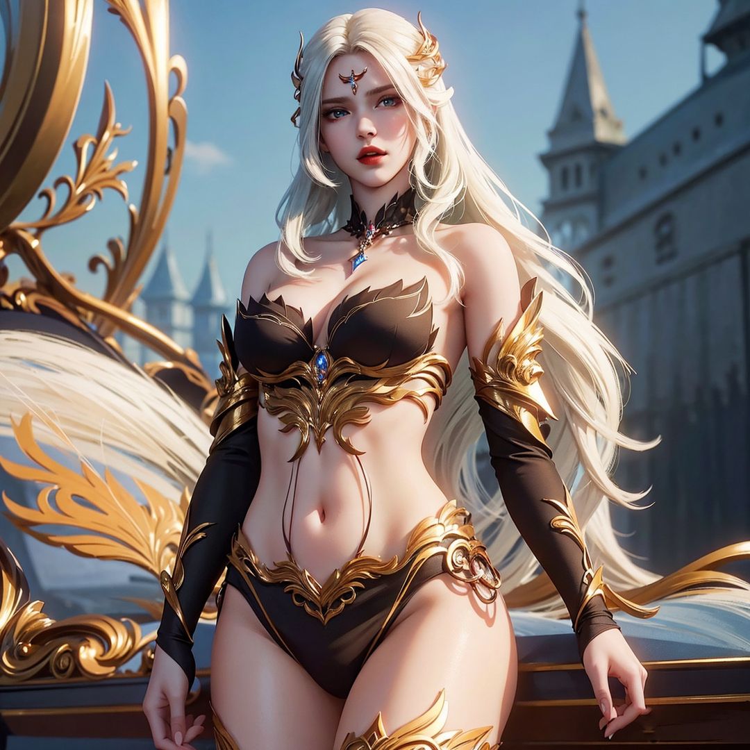 [AI绘画]国漫斗罗大陆女主-小舞.千仞雪.白沈香.胡列娜.波赛西.朱竹清.宁荣荣.阿银第07话