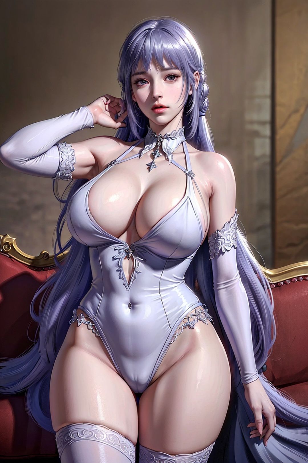 [AI繪畫]國漫鬥羅大陸女主-小舞.千仞雪.白沈香.胡列娜.波賽西.朱竹清.寧榮榮.阿銀第10話