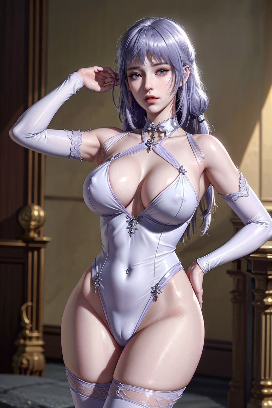 [AI绘画]国漫斗罗大陆女主-小舞.千仞雪.白沈香.胡列娜.波赛西.朱竹清.宁荣荣.阿银第10话