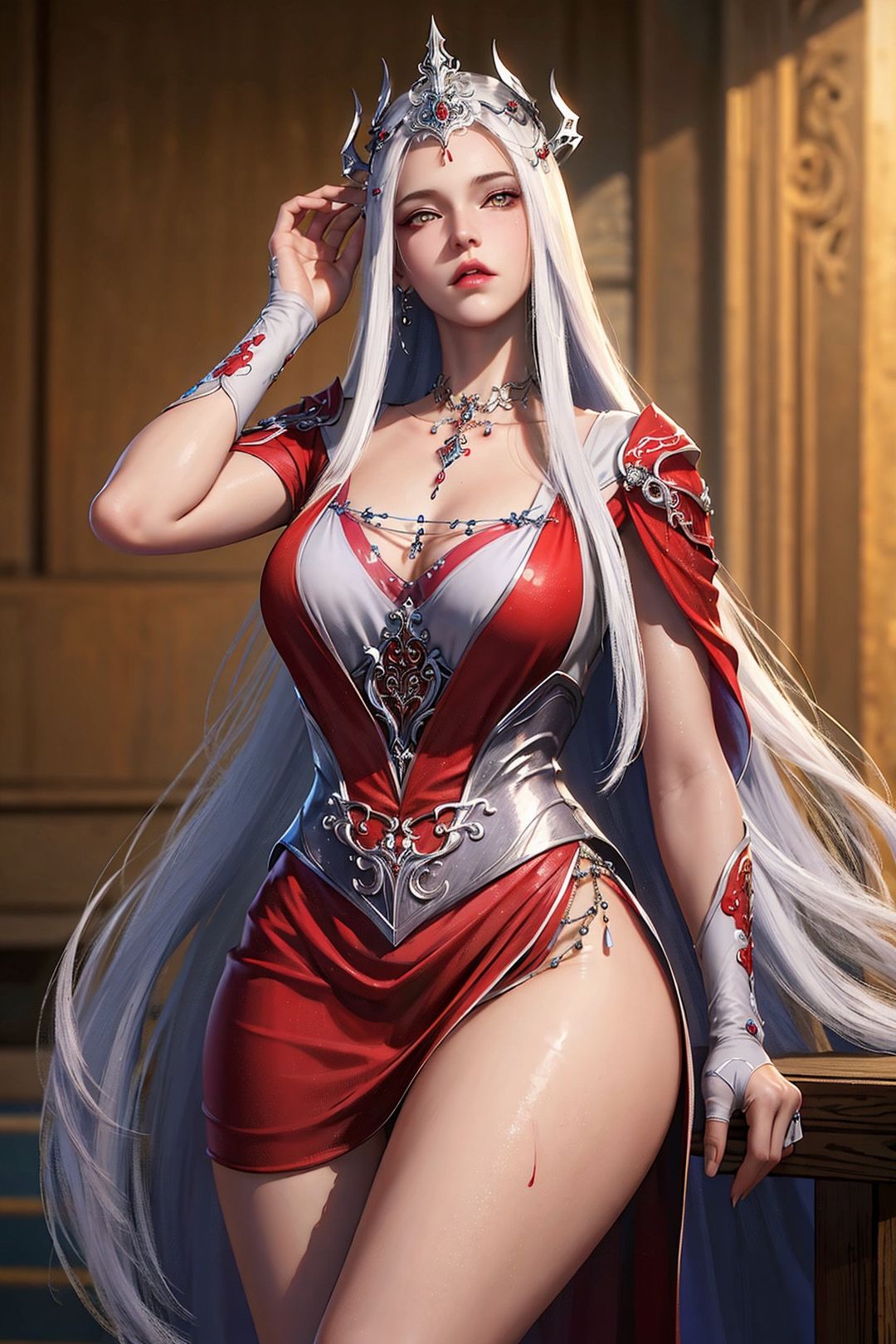 [AI绘画]国漫斗罗大陆女主-小舞.千仞雪.白沈香.胡列娜.波赛西.朱竹清.宁荣荣.阿银第12话