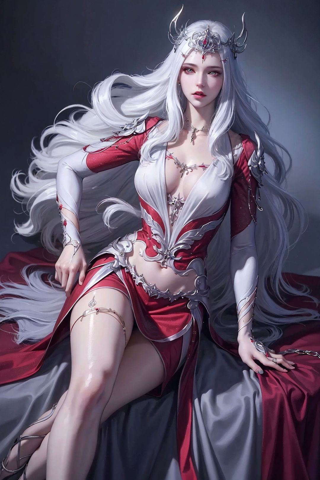 [AI绘画]国漫斗罗大陆女主-小舞.千仞雪.白沈香.胡列娜.波赛西.朱竹清.宁荣荣.阿银第13话