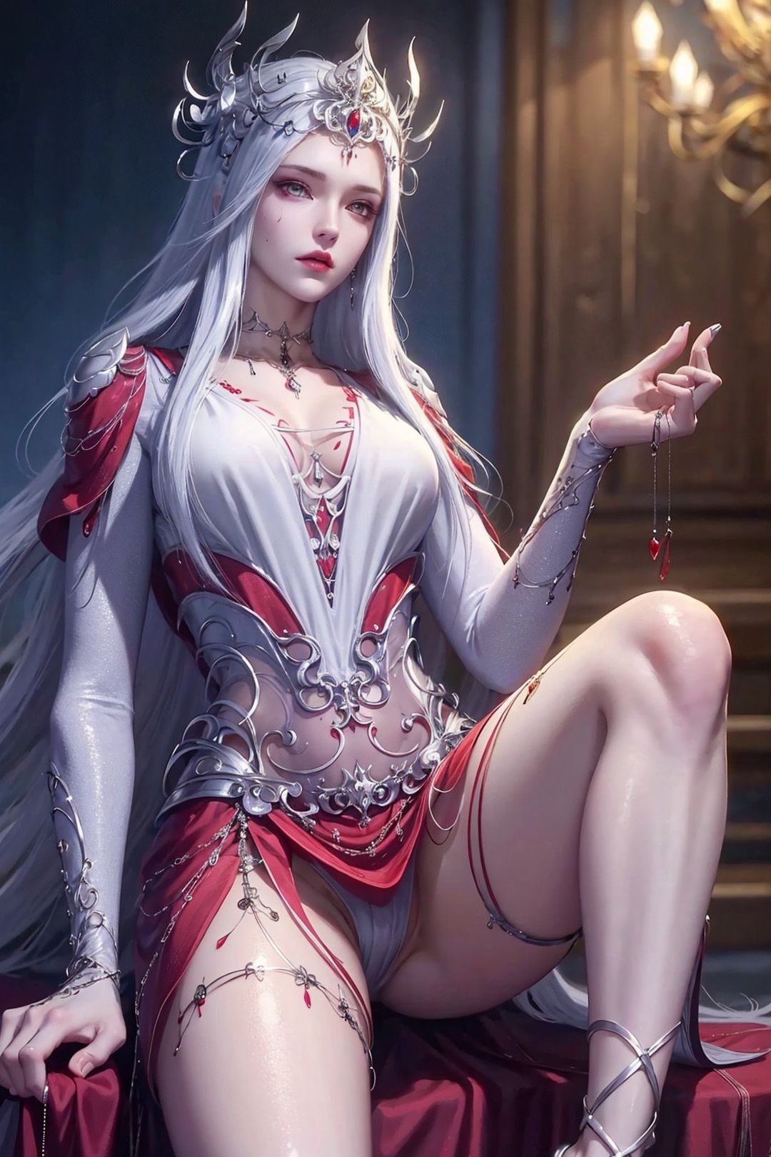 [AI绘画]国漫斗罗大陆女主-小舞.千仞雪.白沈香.胡列娜.波赛西.朱竹清.宁荣荣.阿银第13话