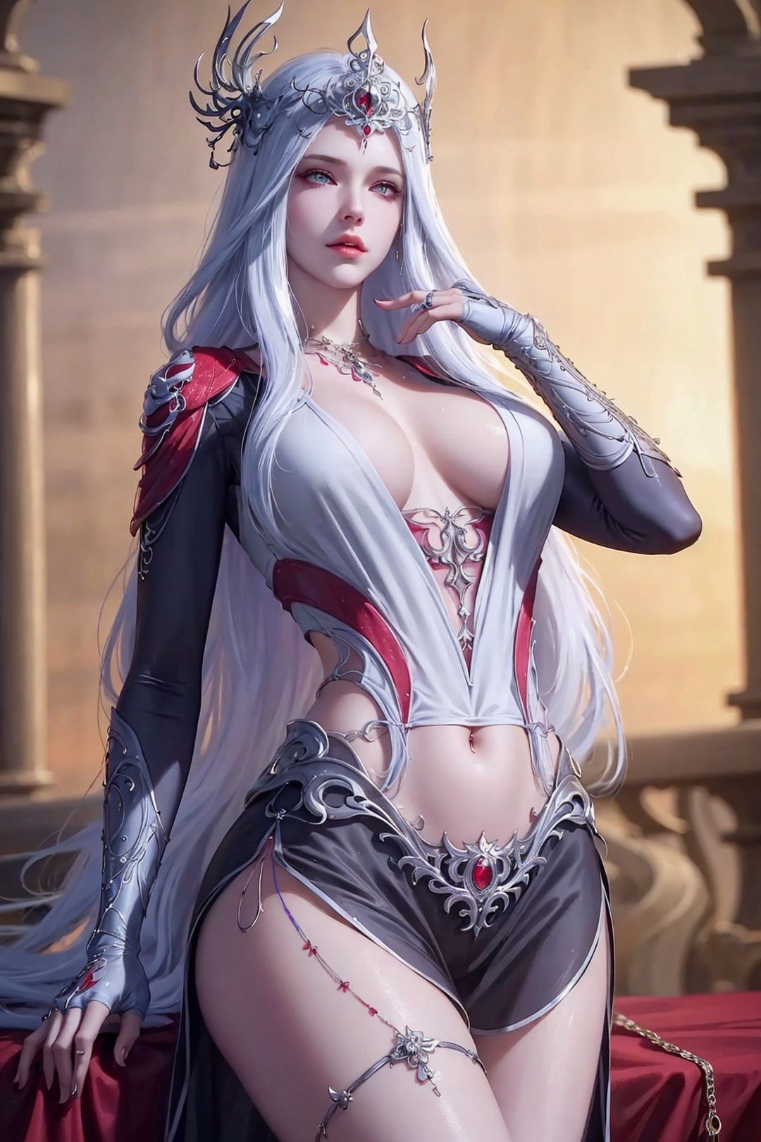 [AI绘画]国漫斗罗大陆女主-小舞.千仞雪.白沈香.胡列娜.波赛西.朱竹清.宁荣荣.阿银第13话