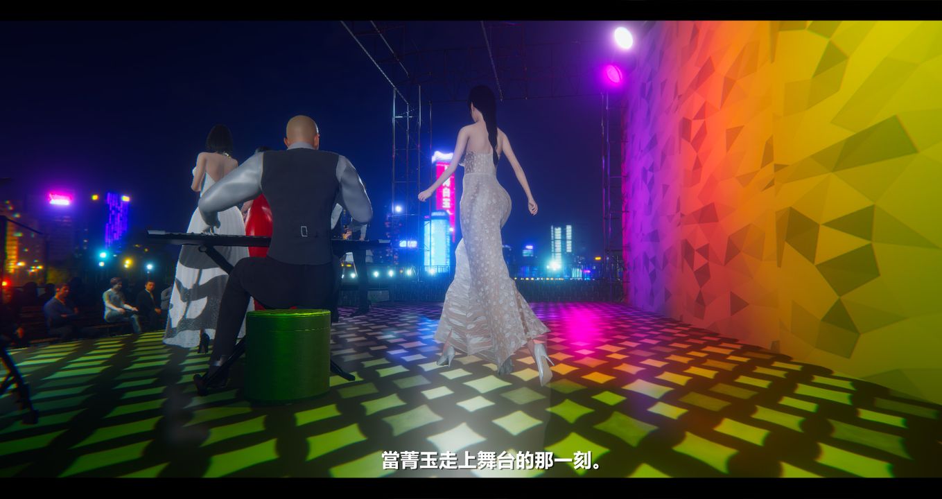 [3D]電臺主播-校花菁玉的沈淪第10話