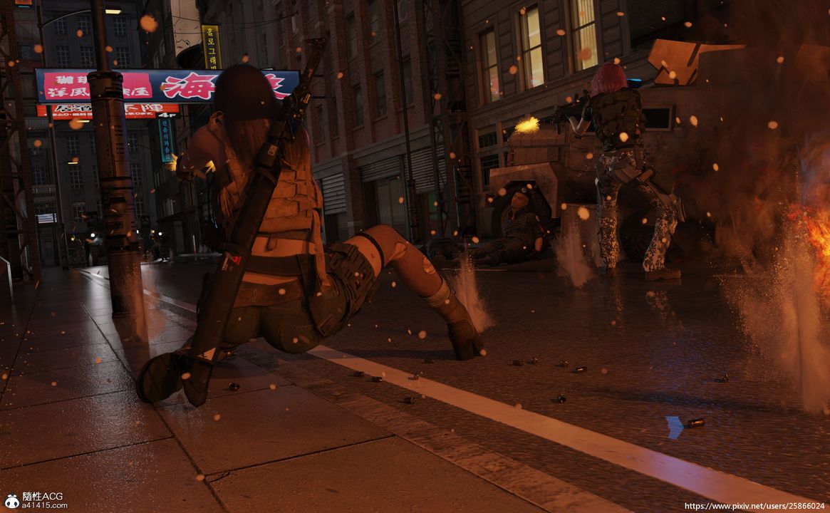 [3D]女特务被捕01-03+外传+设定集外传-玫瑰特勤队-艾伊尔行动