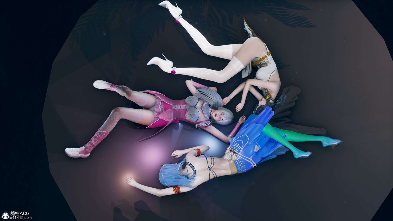 [3D]魔法少女之殇横图