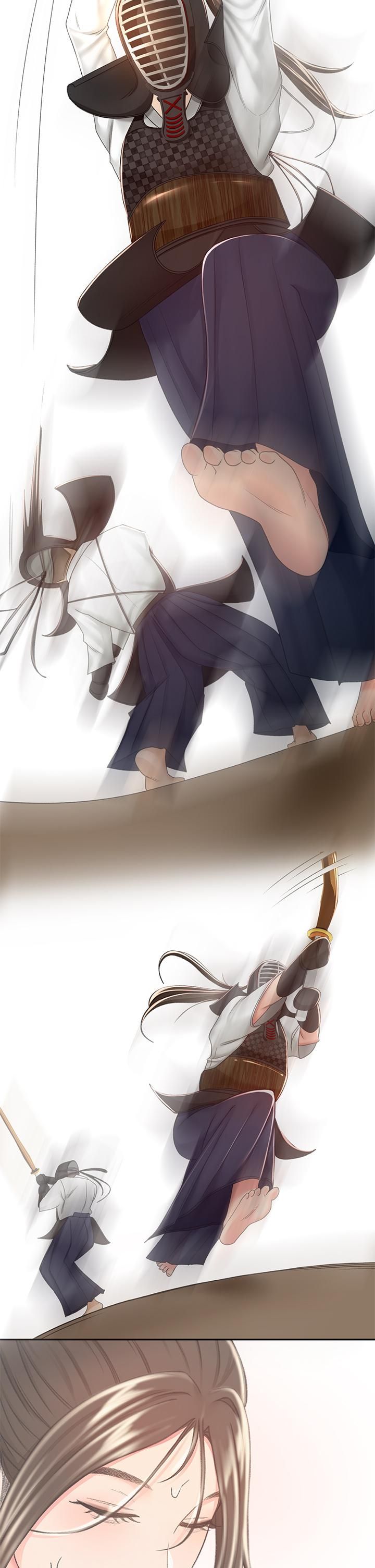 劍道學姊第50話-用身體討論比賽戰略