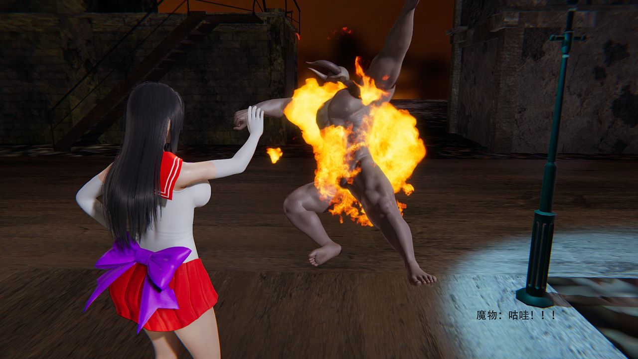 [3D]魔法少女短篇第01話