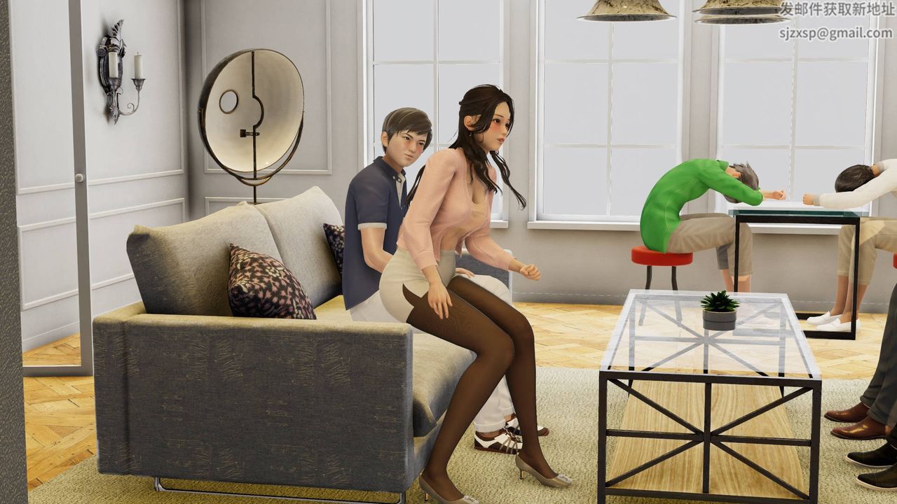 [3D]丝袜爱好者短篇1-3小剧场1-502-小剧场-NTR！丝袜人妻背德聚会