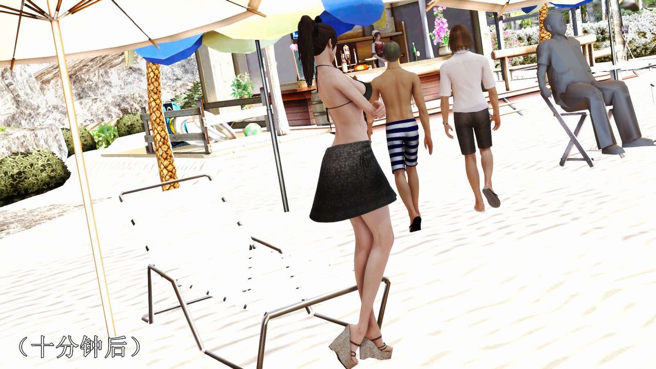 [3D]弱肉强食S1-S2番外篇X6S2-07-沙滩调教[上]